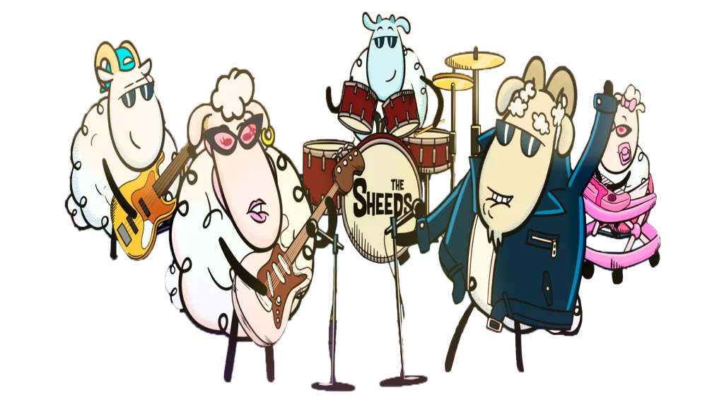 The Sheeps performing live